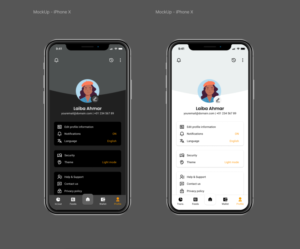 Artist template featuring portfolio gallery and exhibition schedule